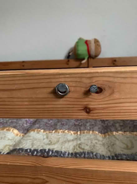 Photo of free wooden bunk bed (Fiveways BN1) #2