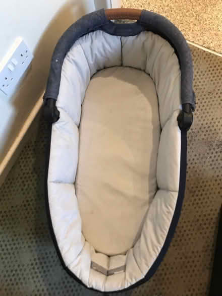 Photo of free Sola Pram cot no cover (BD12 Bailiff Bridge) #1