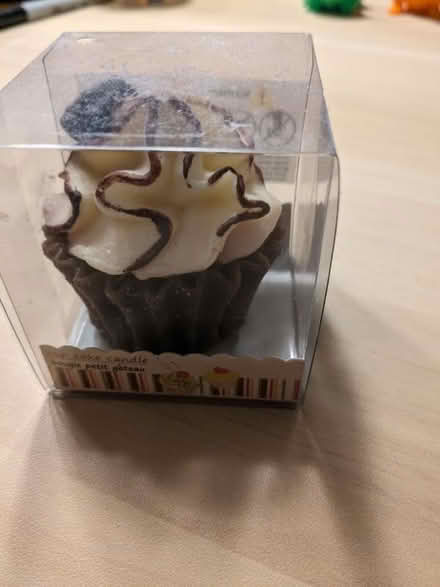 Photo of free Cupcake candle (Bowling Brook Farms) #1