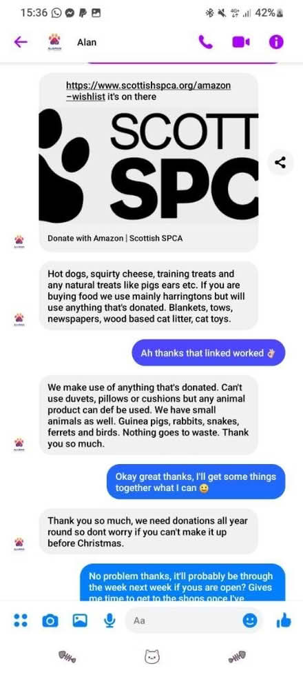 Photo of Pet items for SPCA (Renfrew) #1