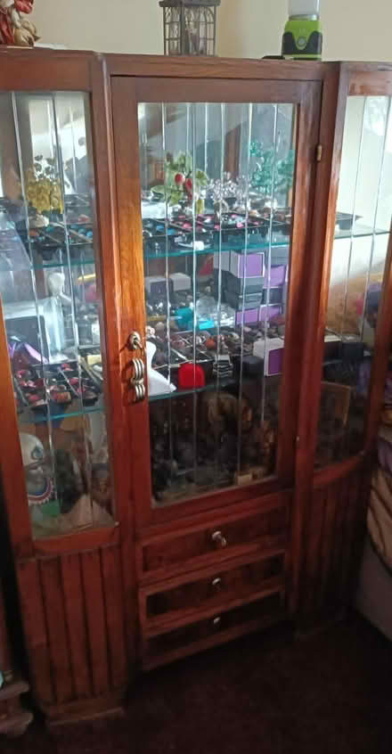 Photo of free Solid British display cabinet (Gilesgate DH1) #1