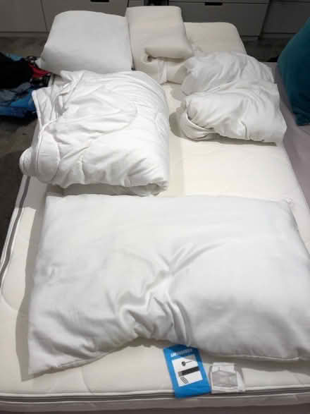 Photo of free Toddler mattress, pillow & duvet (Heaton Chapel SK4) #1