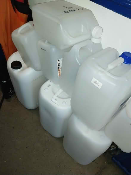 Photo of free Empty 5 and 15l containers (YA Theatre Guildford) #1