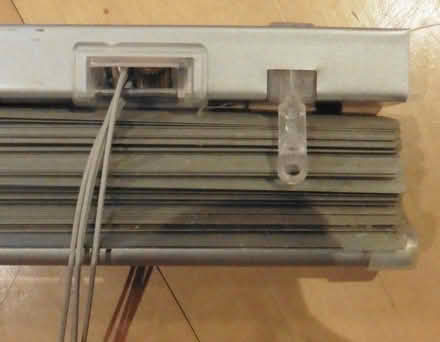 Photo of free Silver slatted Venetian Blind (Bengeo SG14) #1