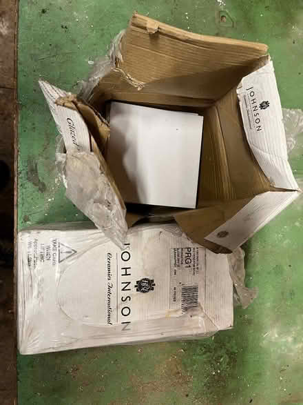 Photo of free White tiles (new) (Kingsclere RG20) #1