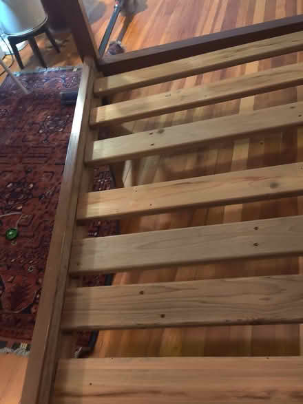 Photo of free Twin bed frame, well built antique (Ballard GreenLake) #1