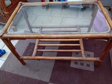 Photo of free Cane coffee table (Oxford ST6) #1