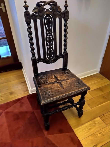 Photo of free Victorian occasional / hall chair (Musselburgh EH21) #1