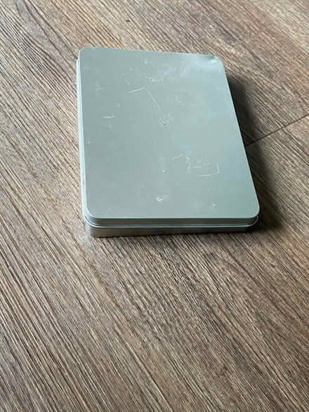 Photo of free Metal Hinged Tin (Bournehall, Bushey, WD23 3) #1