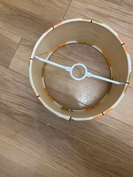Photo of free Small Orla Kiely lampshade (E5 Harry Zeital Way) #1