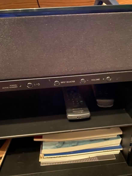 Photo of free TV stand built in speaker (Intake S12) #1