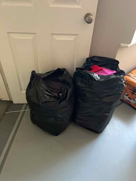 Photo of free 2 x Black bag of boys clothes (Birmingham B33) #1