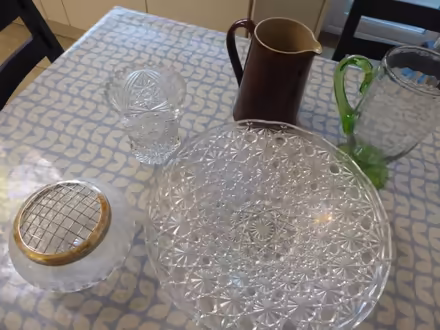 Photo of free Flower jugs and fruit bowl (Creigiau Rhiwledyn LL30) #1