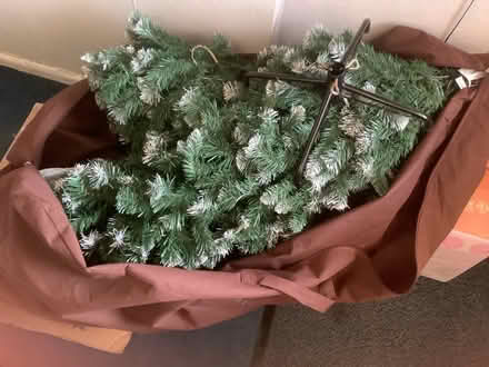 Photo of free Artificial Christmas tree (Roffey) #1