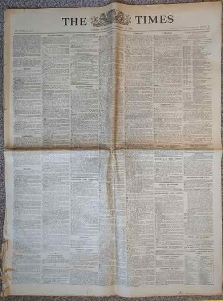 Photo of free The Times, 19 Feb 1936 (Lansdown) #1