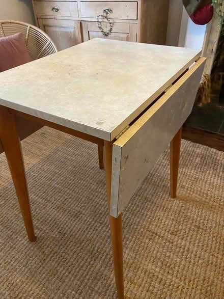 Photo of free Formica drop leaf table (Hastings, Clive Vale, TN35) #1