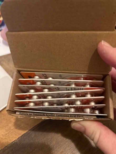 Photo of free Hearing aid batteries, size 13 (20009 Adams Morgan) #2