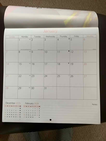 Photo of free Calendar (ME15 off Willington street) #1