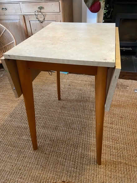 Photo of free Formica drop leaf table (Hastings, Clive Vale, TN35) #2