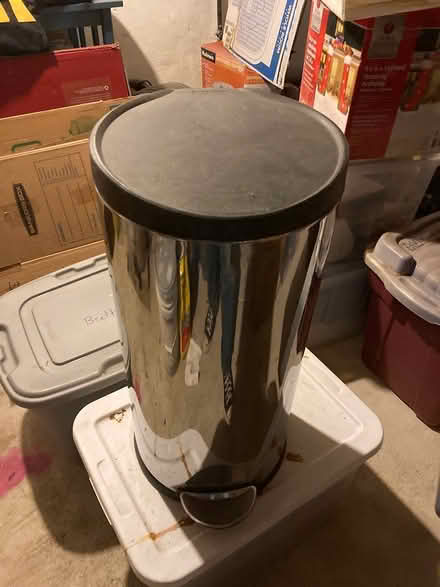 Photo of free Simple Human Trash Can (Chestnut Hill) #1