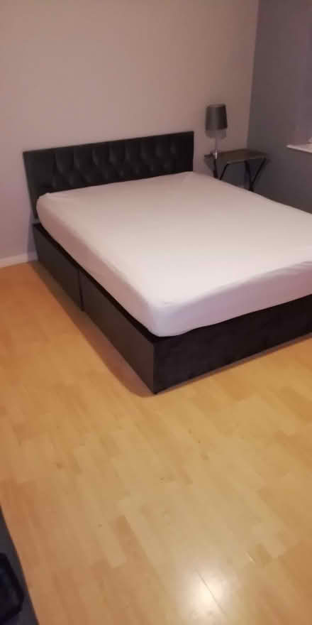 Photo of free Double bed with mattress and headboard (Brickhill MK41) #2