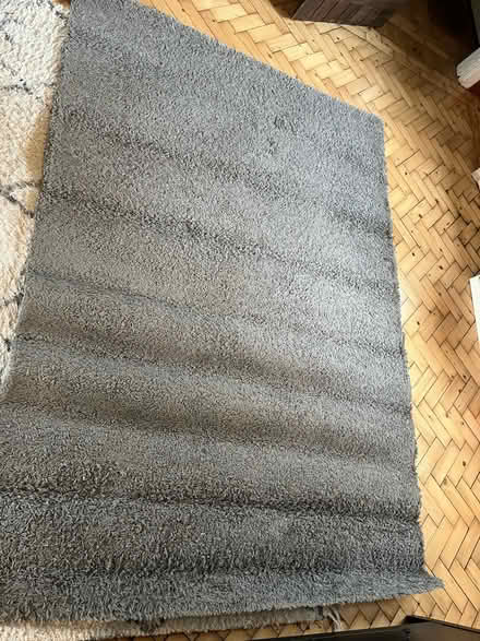 Photo of free Grey rug (230cm x 160cm) (Purley CR8) #1