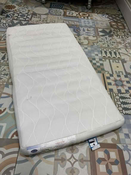 Photo of free Mattress for cot bed, dimensions 139x69cm (Oakwood LS8) #2