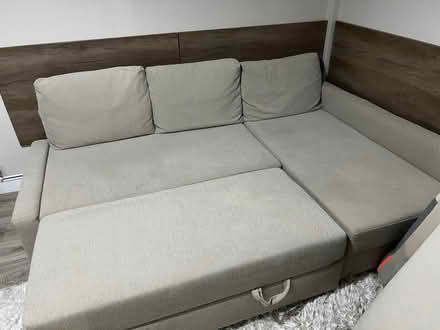 Photo of free Corner sofa-bed with storage IKEA (Borehamwood) #2