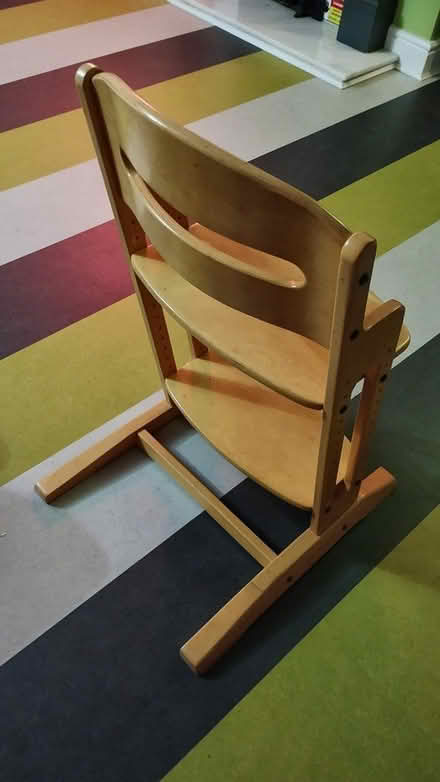 Photo of free Adjustable high chair (Woodmancote) #1