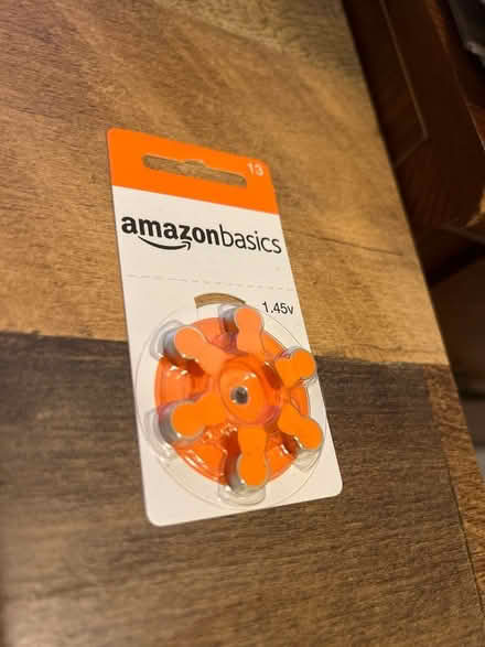 Photo of free Hearing aid batteries, size 13 (20009 Adams Morgan) #1