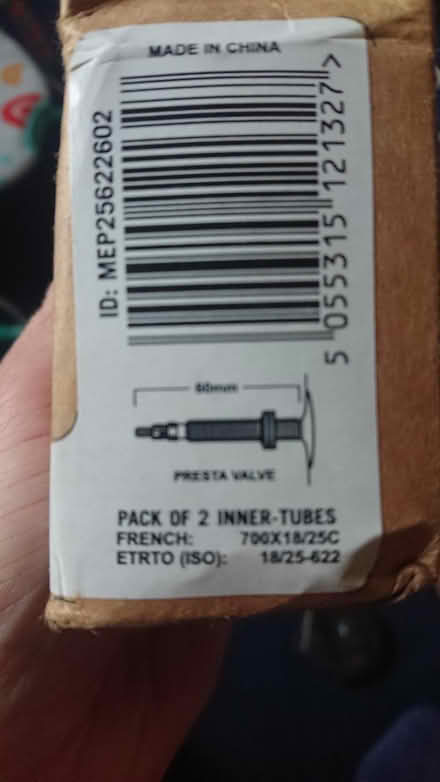 Photo of free Selection of skinny inner tubes (Gorgie EH11) #1