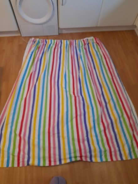 Photo of free Colourful striped curtains (Skipton BD23) #1