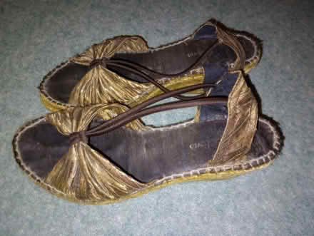Photo of free Brown Wedge Sandals, Size 39 (Beaconsfield HP9) #4