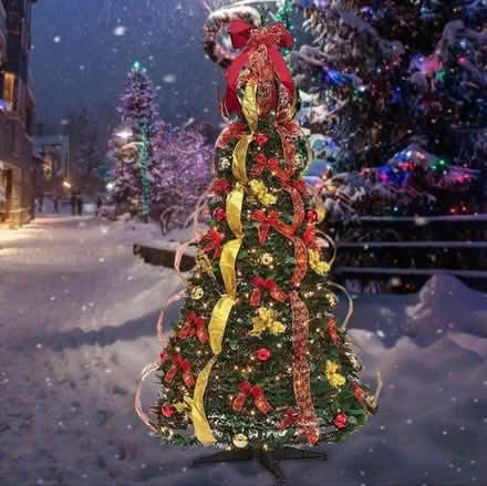 Photo of free Artificial Christmas tree, unused (Roffey) #2