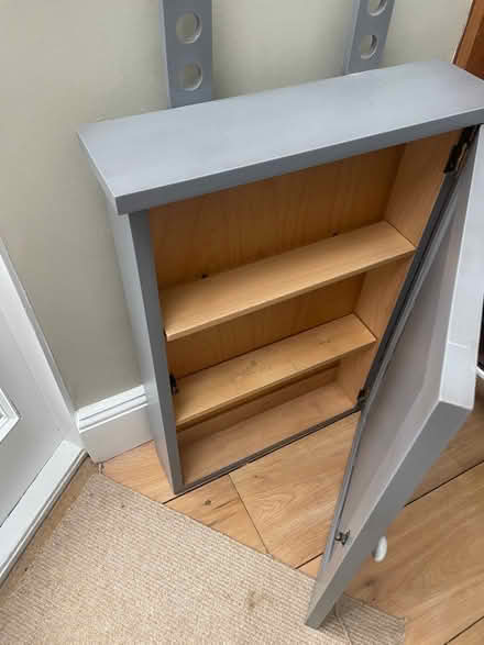 Photo of free Hanging bathroom cabinet & hooks (SW19, Wimbledon Village) #2