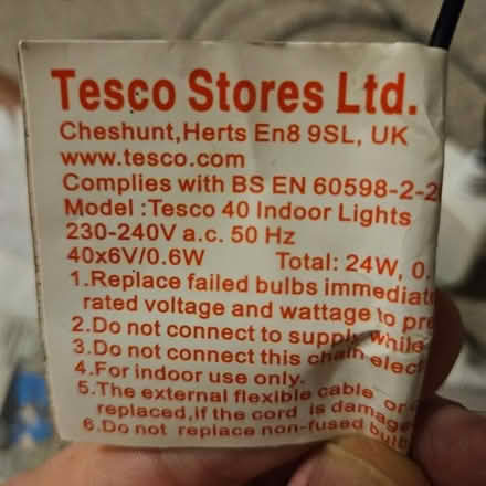 Photo of free Two sets of Christmas lights, not LEDS. (IP5) #1