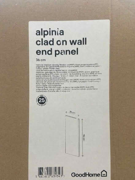 Photo of free White B&Q kitchen unit panel (Reading, RG1) #1