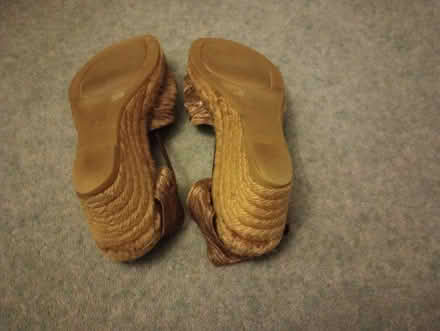 Photo of free Brown Wedge Sandals, Size 39 (Beaconsfield HP9) #3