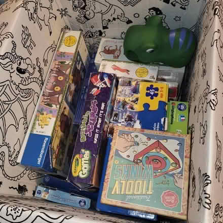 Photo of free Box of puzzles, card and games (Whittlebury NN12) #1