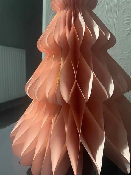 Photo of free 2 Pink Paper Christmas Trees (Granton EH5) #4