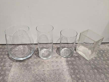 Photo of free Glass vases and canisters (Hunt Club/Prince of Wales) #1