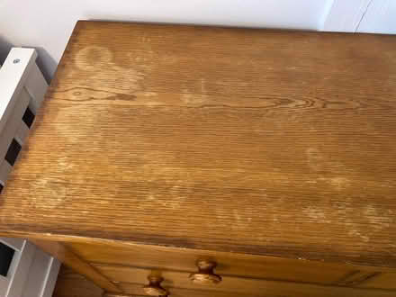 Photo of free Four drawer wood dresser (South Arlington (Claremont)) #4