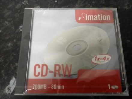 Photo of free 3 sealed (as new) blank CD-RW's (Horn's Mill SG13) #1