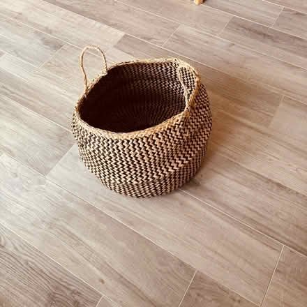 Photo of free Large wicker basket (Hampton Hill TW12) #1