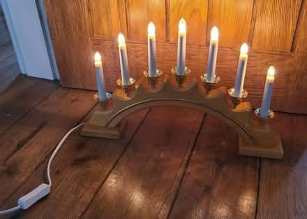 Photo of free Christmas wooden Candle bridge. (Oswestry SY10) #2