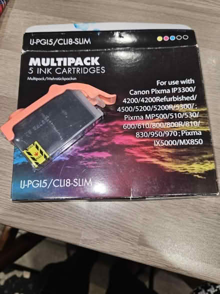 Photo of free Magenta printer ink (Holywell CH8) #1