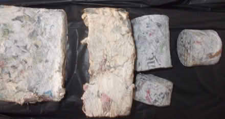 Photo of free Paper briquettes for a log burner (Bare LA4) #2