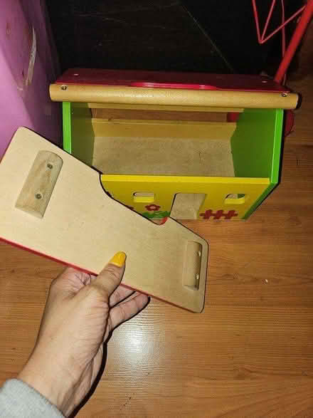 Photo of free Kids wooden toy house (SE1) #2