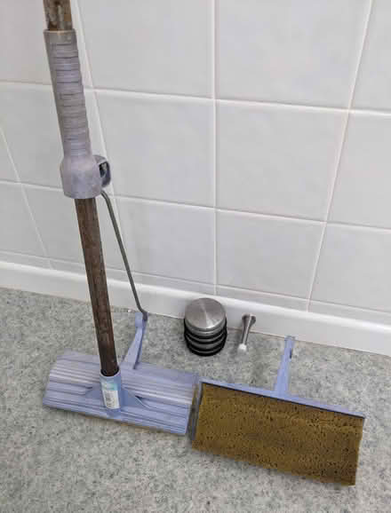 Photo of free 2 sponge floor mops auto squeeze out (Frimley Green GU16) #2