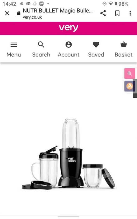 Photo of free Magic bullet with accessories (Galgate LA2) #1